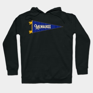 Milwaukee Pinstripe Pennant Hoodie